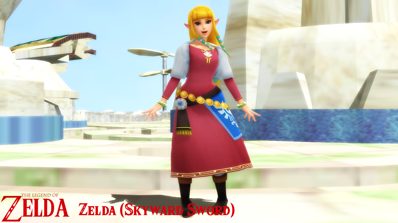 MMD Model) Young Zelda Download by SAB64 on DeviantArt