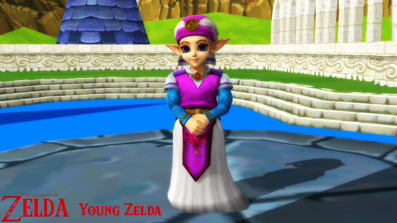 MMD Model) Young Zelda Download by SAB64 on DeviantArt