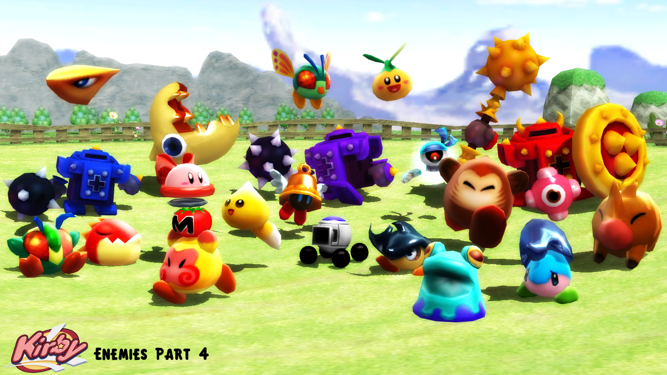 (MMD/XPS Model) Kirby Enemies, Part 4 Download by SAB64 on DeviantArt