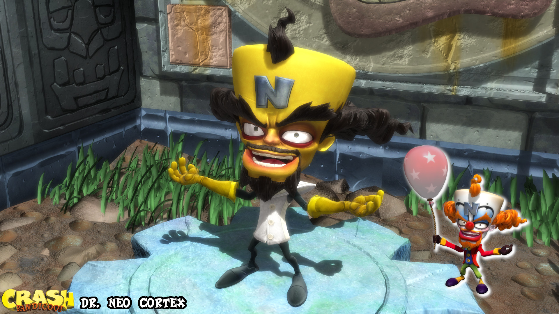 (MMD Model) Dr. Neo Cortex (N. Sane) Download by SAB64 on DeviantArt