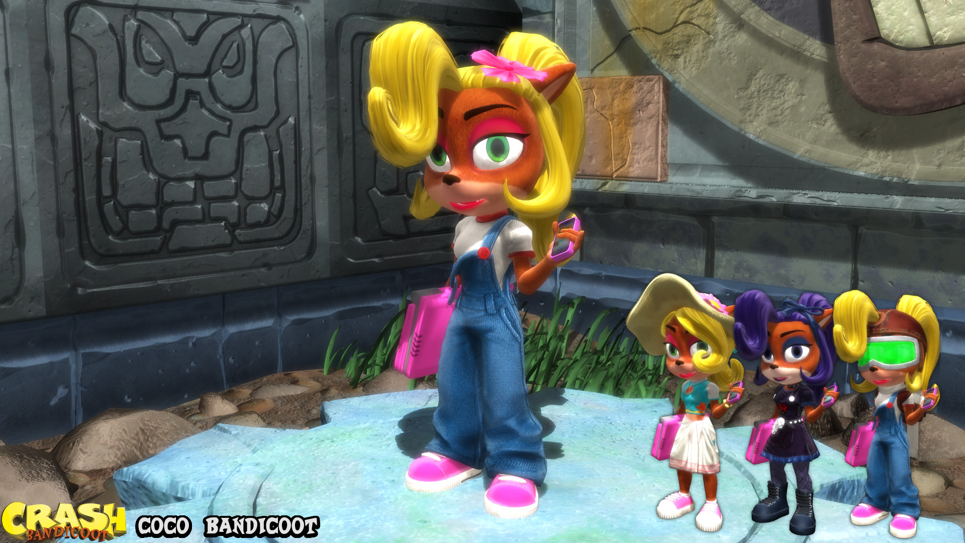 (MMD Model) Coco Bandicoot (N. Sane) Download by SAB64 on DeviantArt