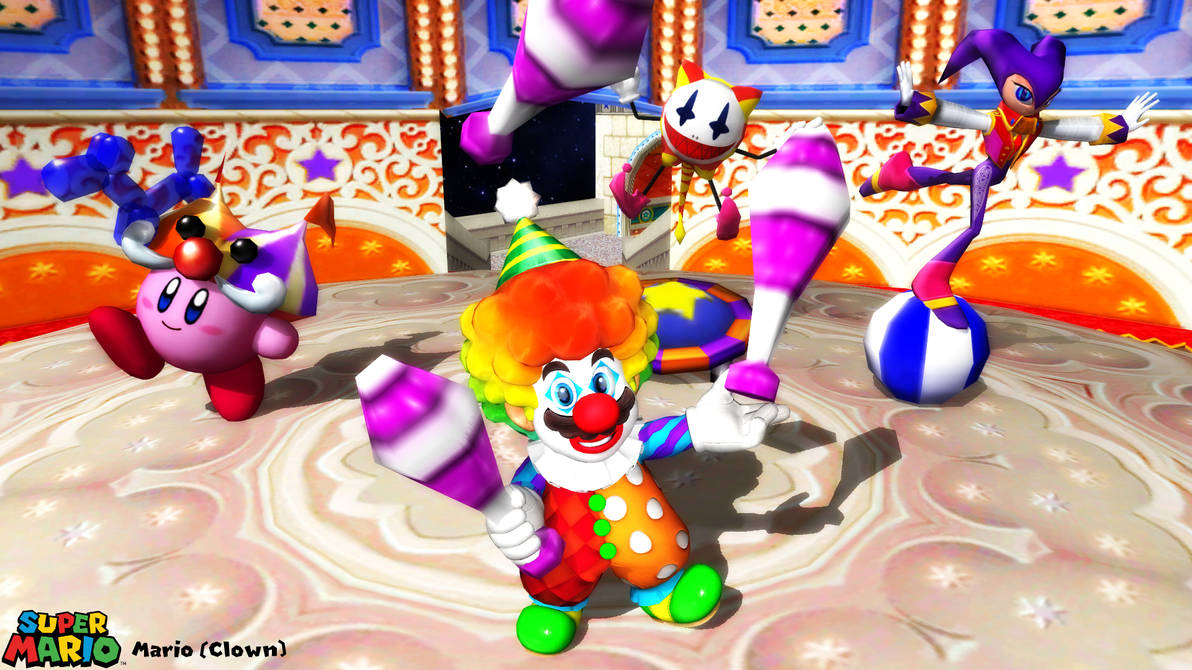 MMD Model) Mario (Clown) Download by SAB64 on DeviantArt