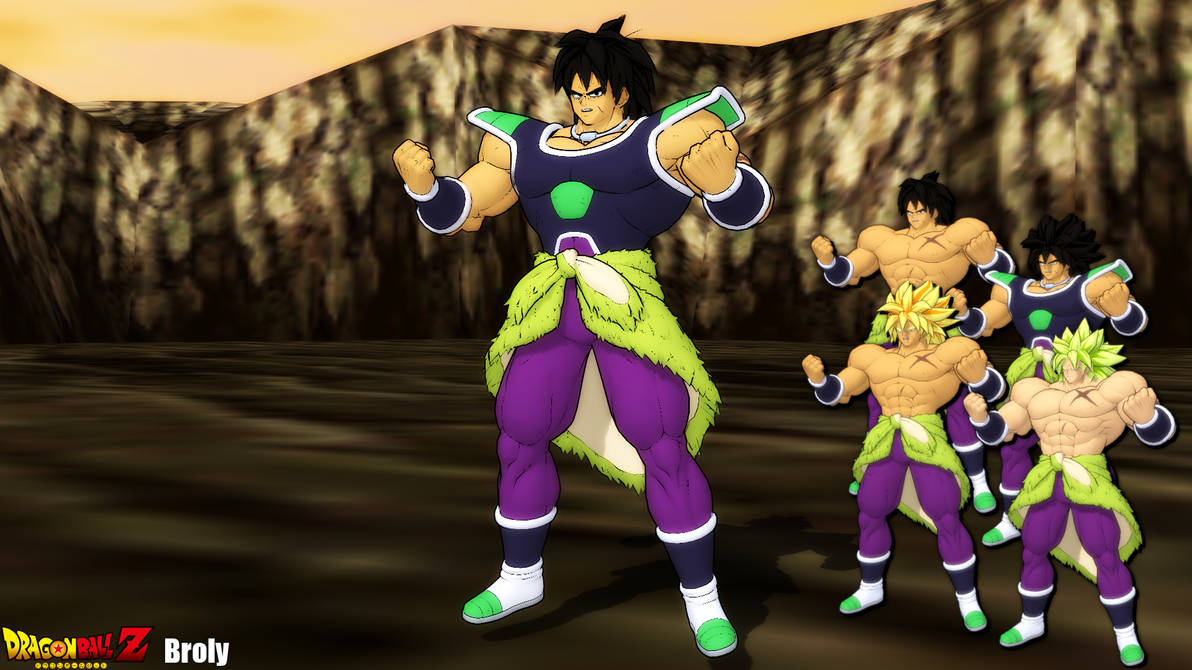 Mmd Model Broly Download By Sab64 On Deviantart
