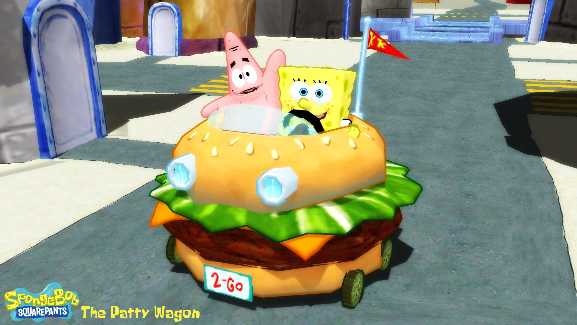 patty wagon spongebob