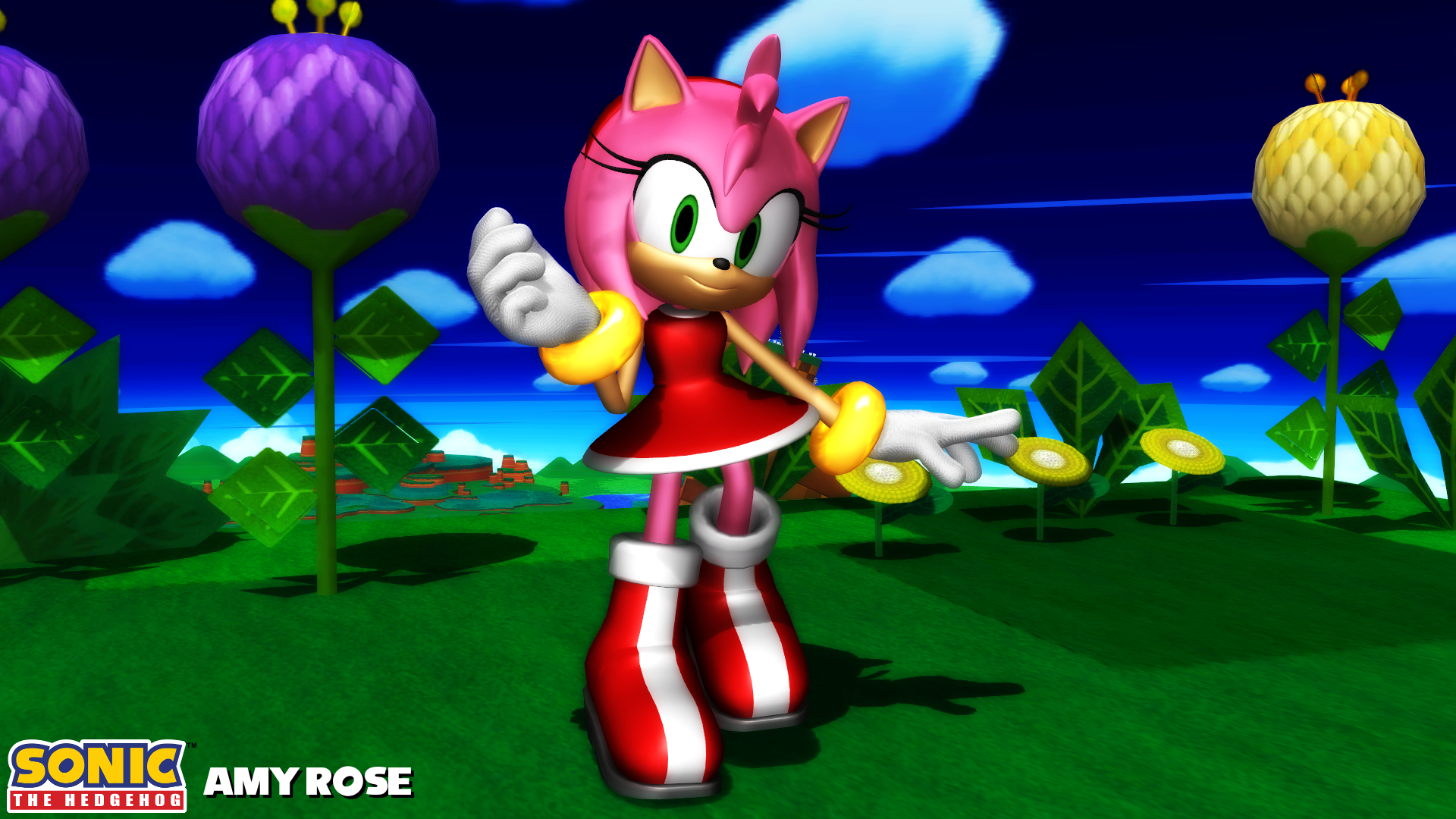 MMD Model) Amy Rose (Forces) Download 