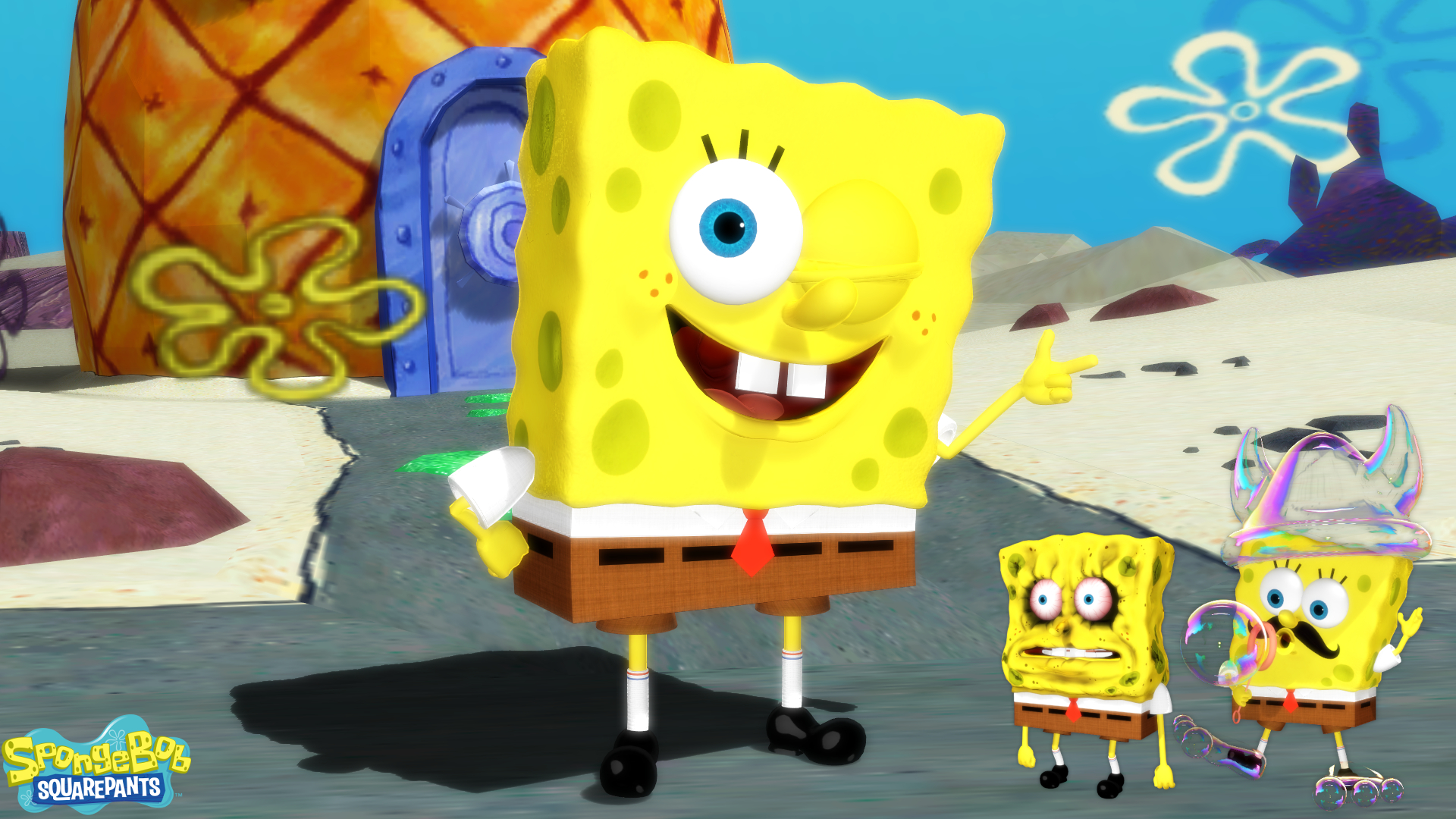 (MMD Model) Spongebob Squarepants (Rehydrated) DL 