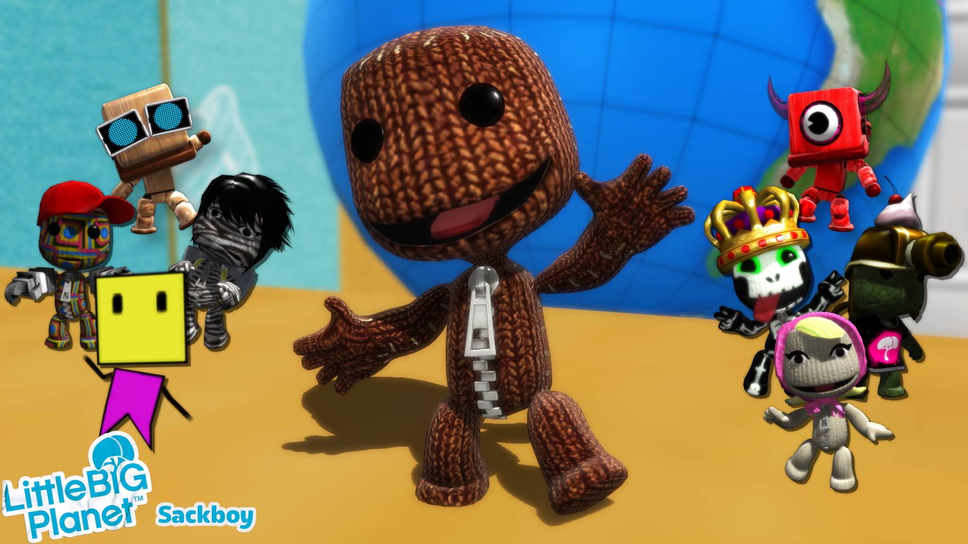 (MMD Model) Sackboy Download by SAB64 on DeviantArt