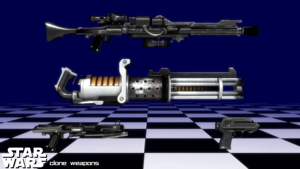 (MMD Model) SWB Clone Weapons Download by SAB64 on DeviantArt