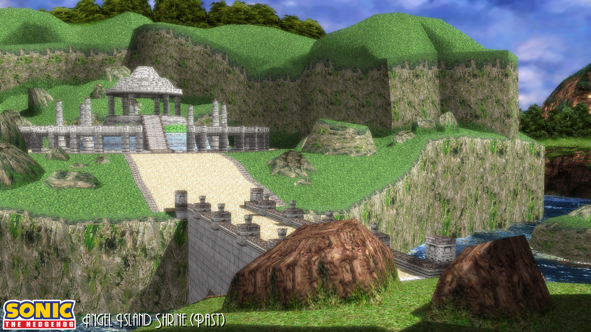 (MMD Stage) Angel Island Shrine (Past) Download by SAB64 on DeviantArt