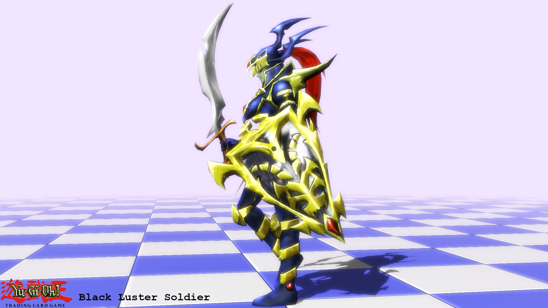 STL file black luster soldier - anime version - yugioh 🫡・3D printable  model to download・Cults