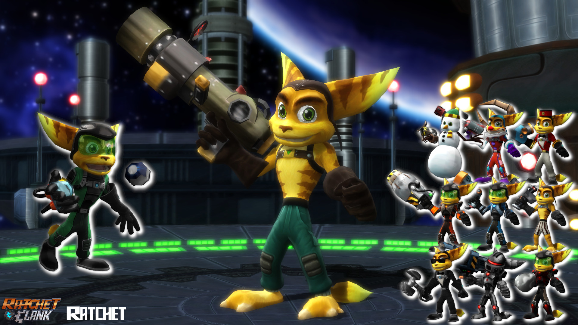 MMD Model) Ratchet (PS2) Download by SAB64 on DeviantArt