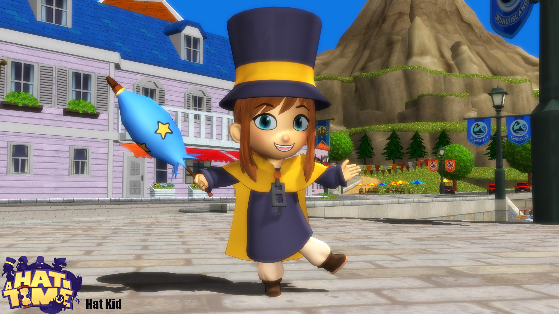 Hat Kid, a hat in time HD wallpaper