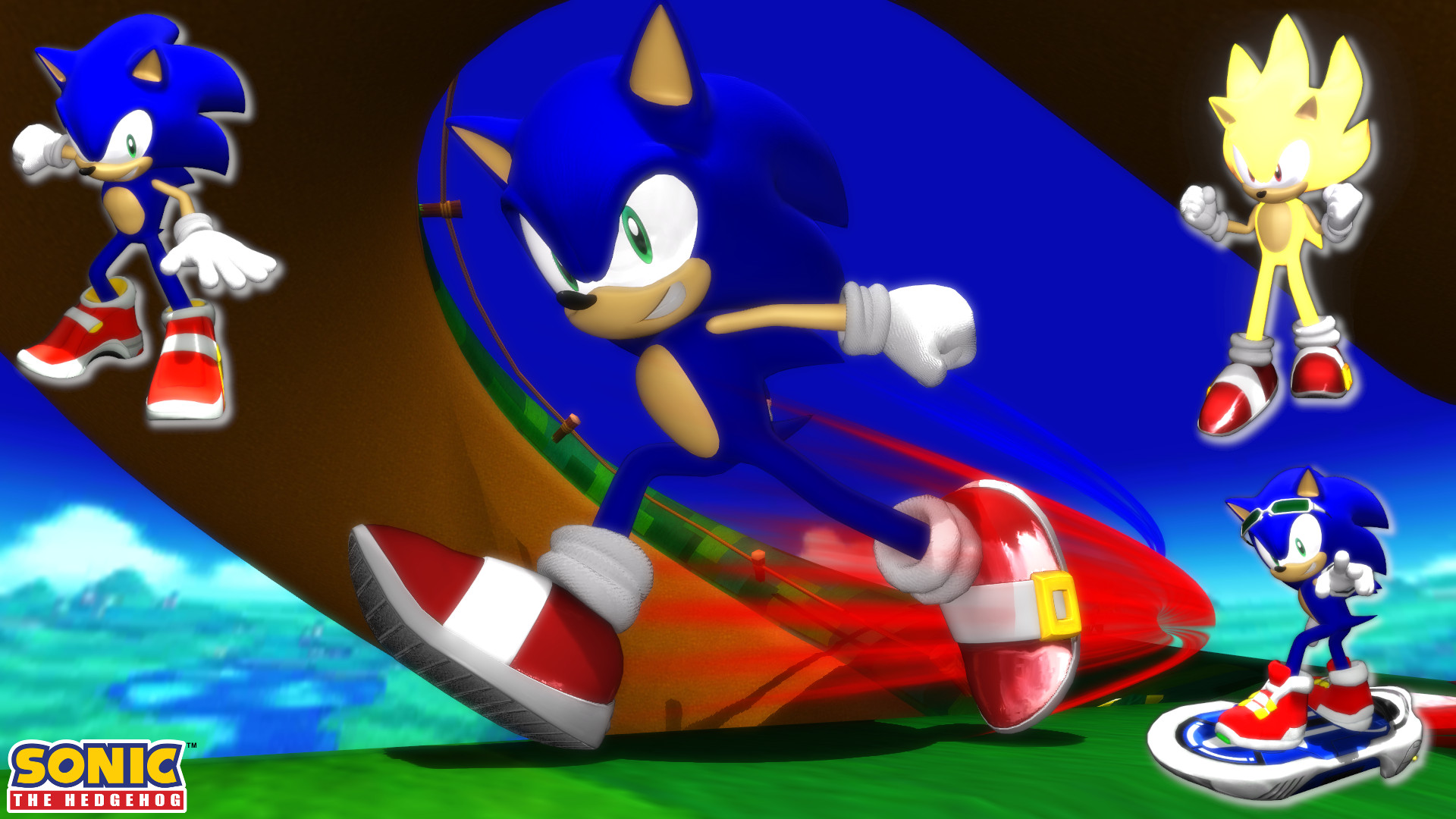 Movie Super Sonic ( FBX / MMD ) by Langtanium on DeviantArt