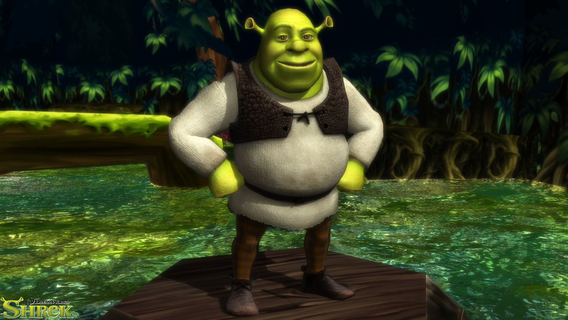 HD wallpaper: Shrek, _3d