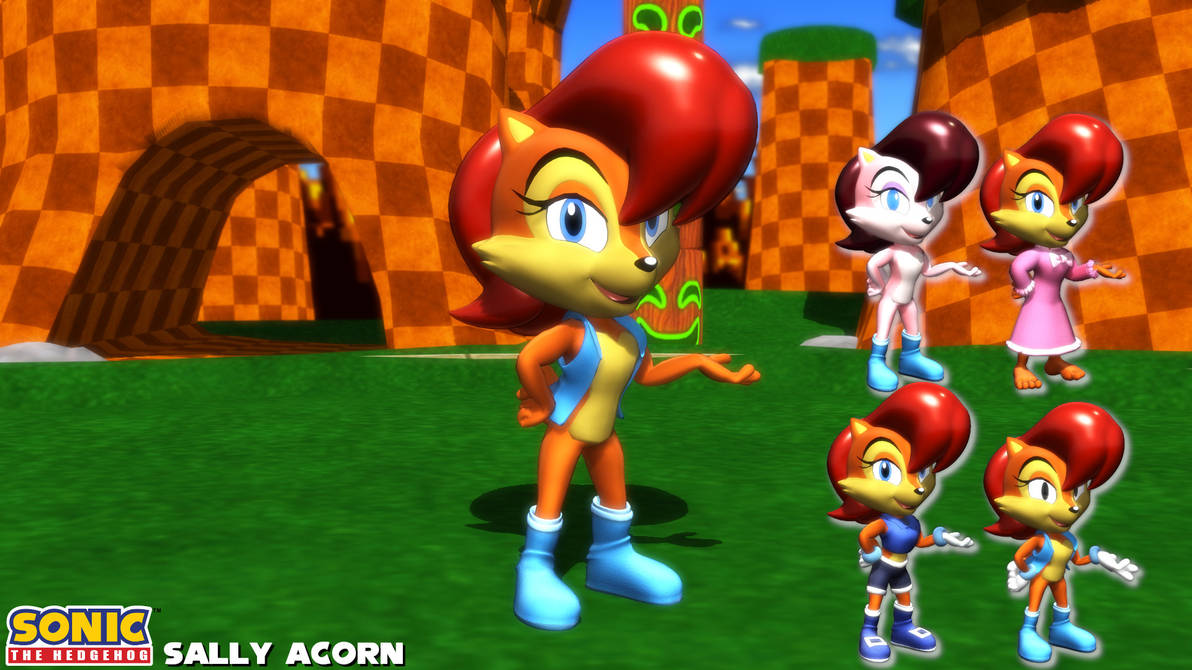 (MMD Model) Sally Acorn (Classic) Download by SAB64 on DeviantArt