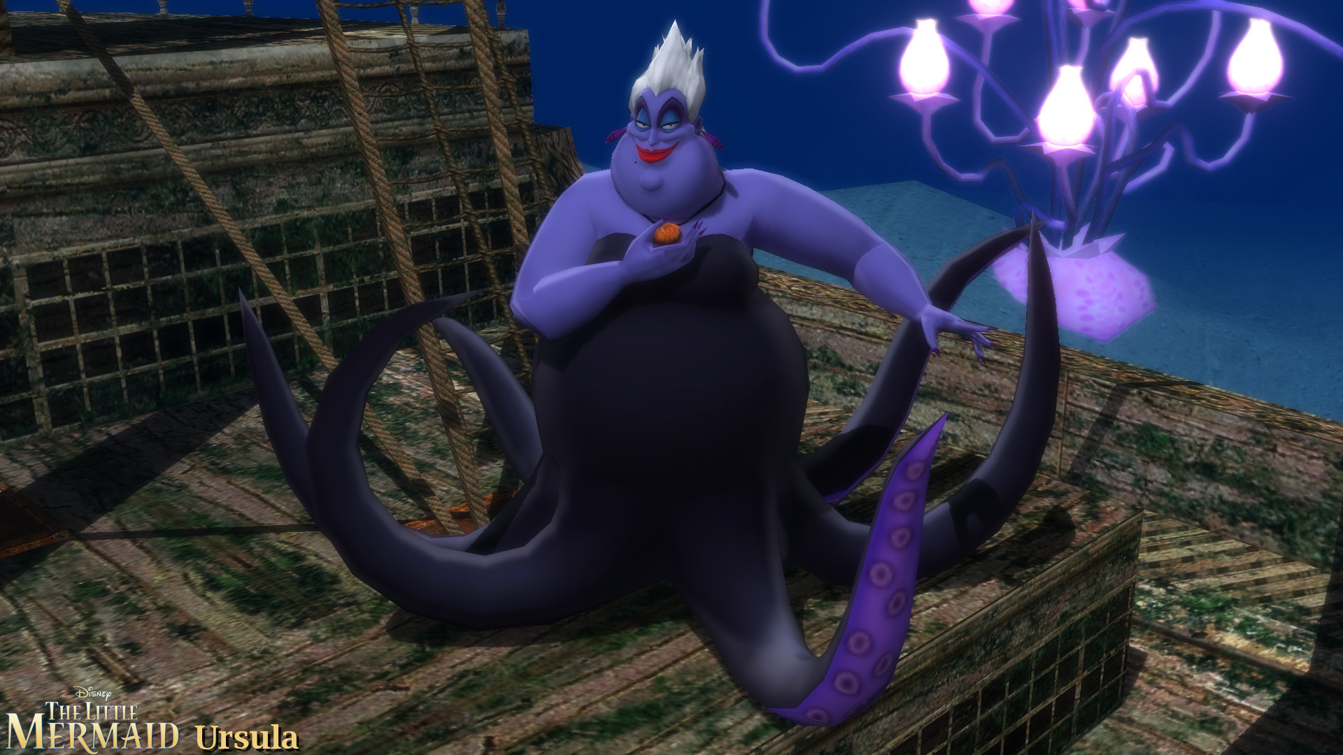 MMD Model) Ursula Download by SAB64 on DeviantArt