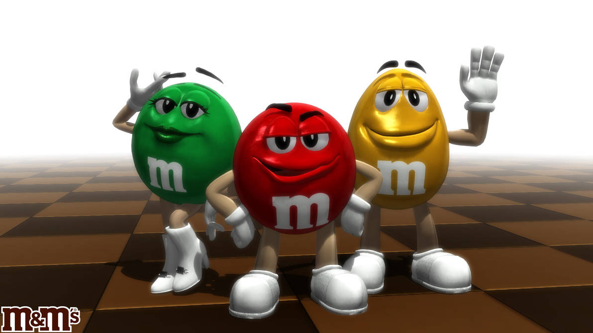 (MMD Model) M+M's Spokescandies Download by SAB64 on DeviantArt