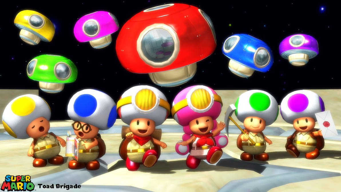 (MMD Model) Toad Brigade Download by SAB64 on DeviantArt