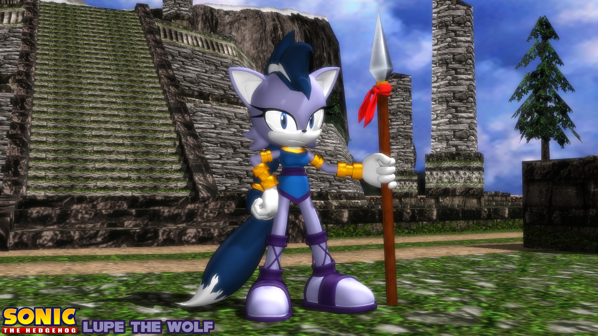 Custom / Edited - Sonic the Hedgehog Media Customs - Lupe & The Wolf Pack -  The Spriters Resource
