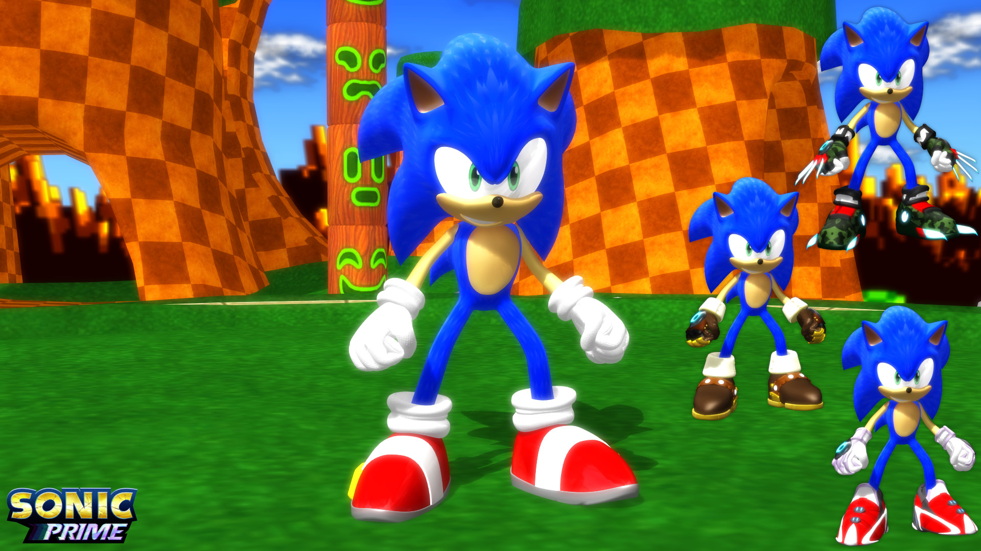 Classic Sonic the hedgehog, 3D models download