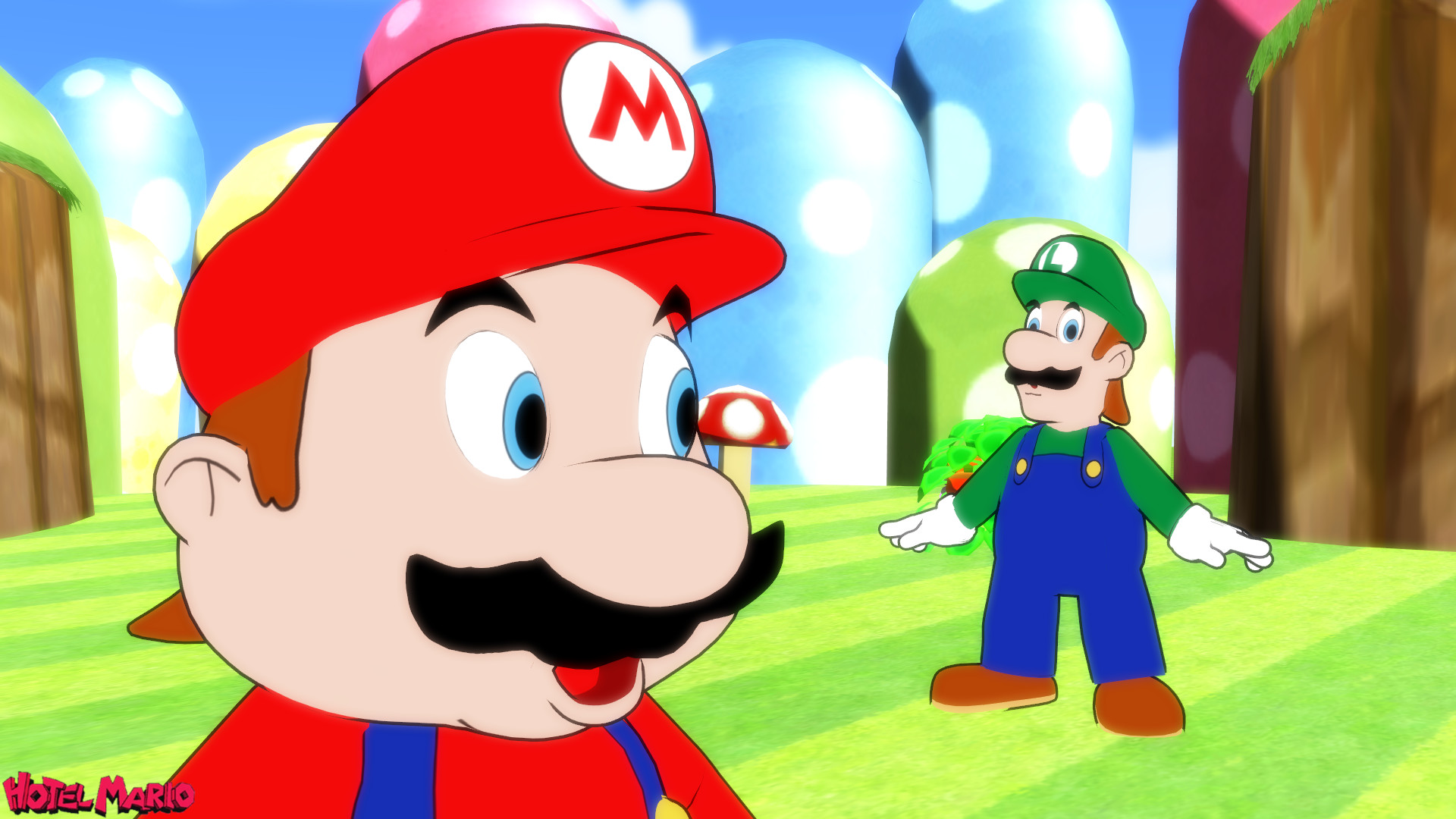 MMD Model) Hotel Mario Download by SAB64 on DeviantArt