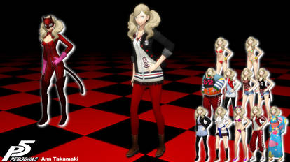 (MMD Model) Ann Takamaki Download