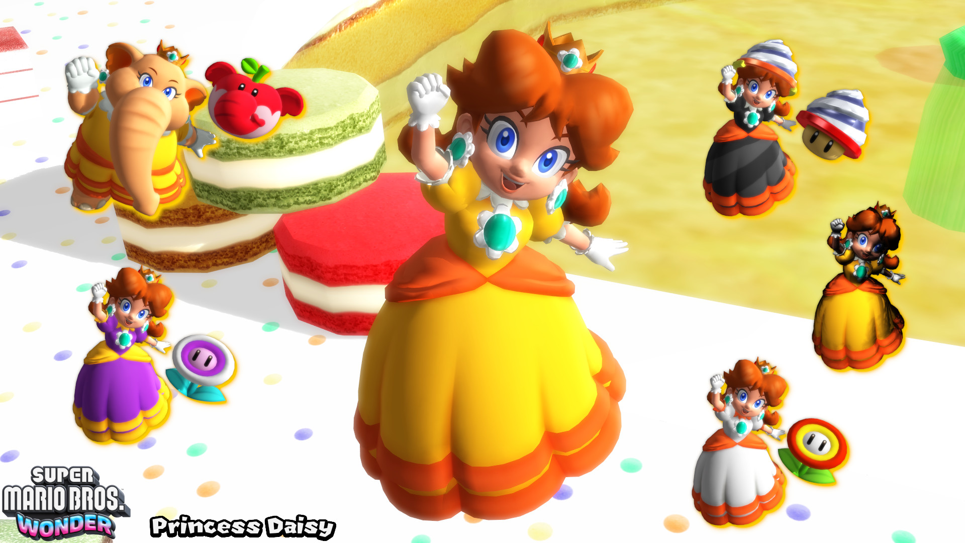 (MMD Model) Princess Daisy (Wonder) Download by SAB64 on DeviantArt
