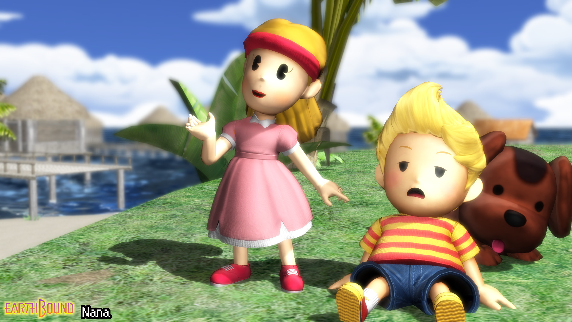 (MMD Model) Nana (Mother 3) Download by SAB64 on DeviantArt
