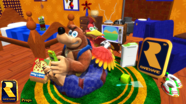 (MMD Models) Rareware Props Download