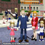 (MMD Model) Humans (Station Square) Download
