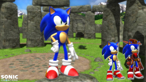 (MMD Model) Sonic the Hedgehog (Frontiers) DL