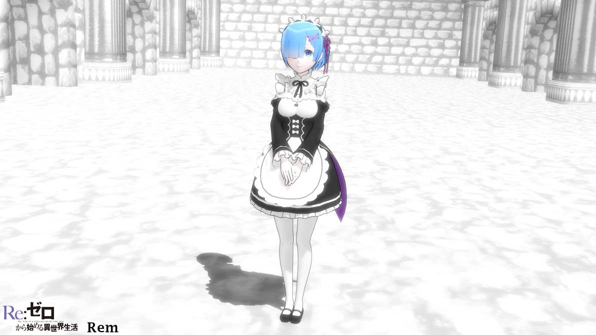 (MMD Model) Rem Download by SAB64 on DeviantArt