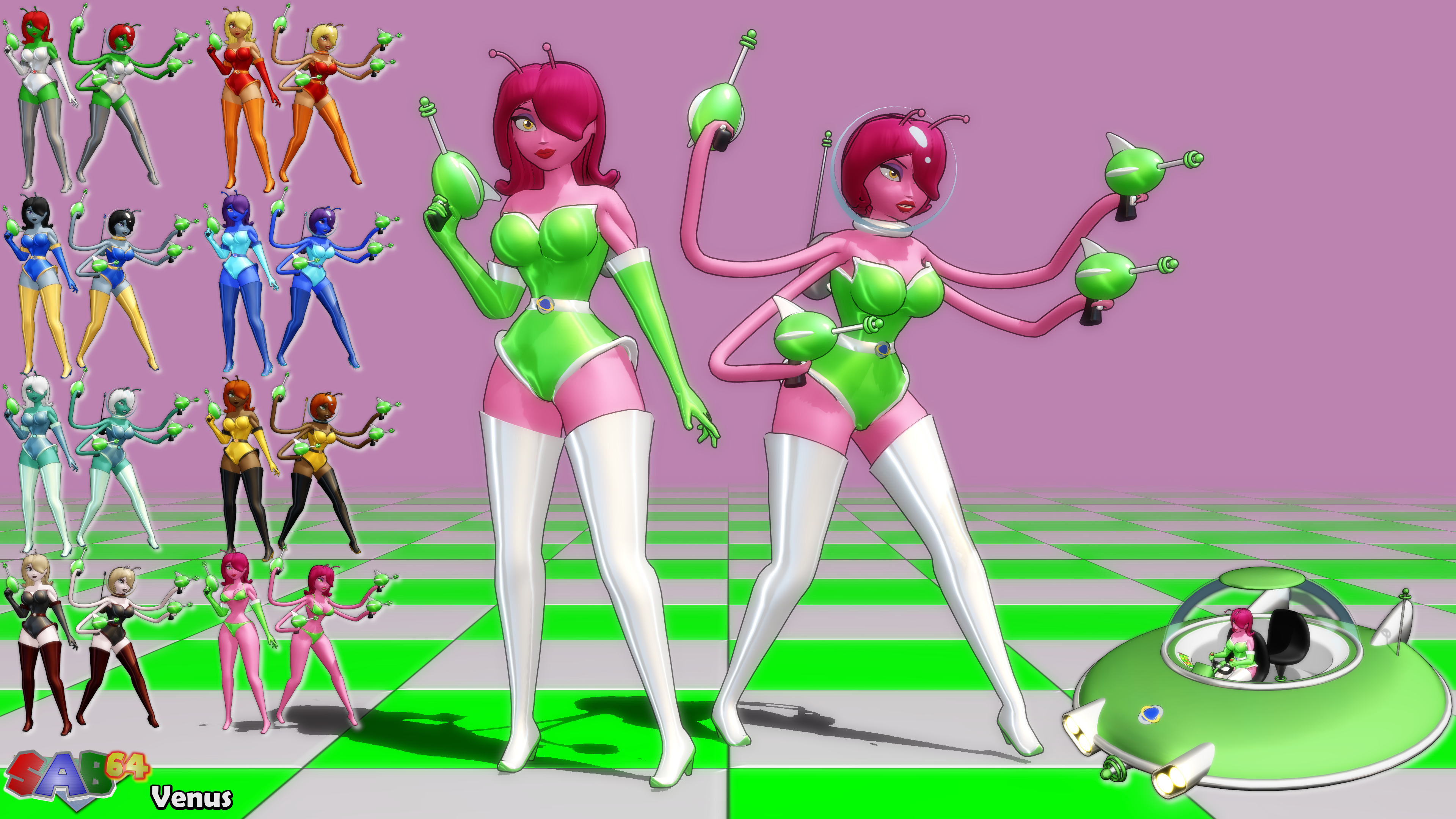 (MMD Model) Venus the Alien Download by SAB64 on DeviantArt