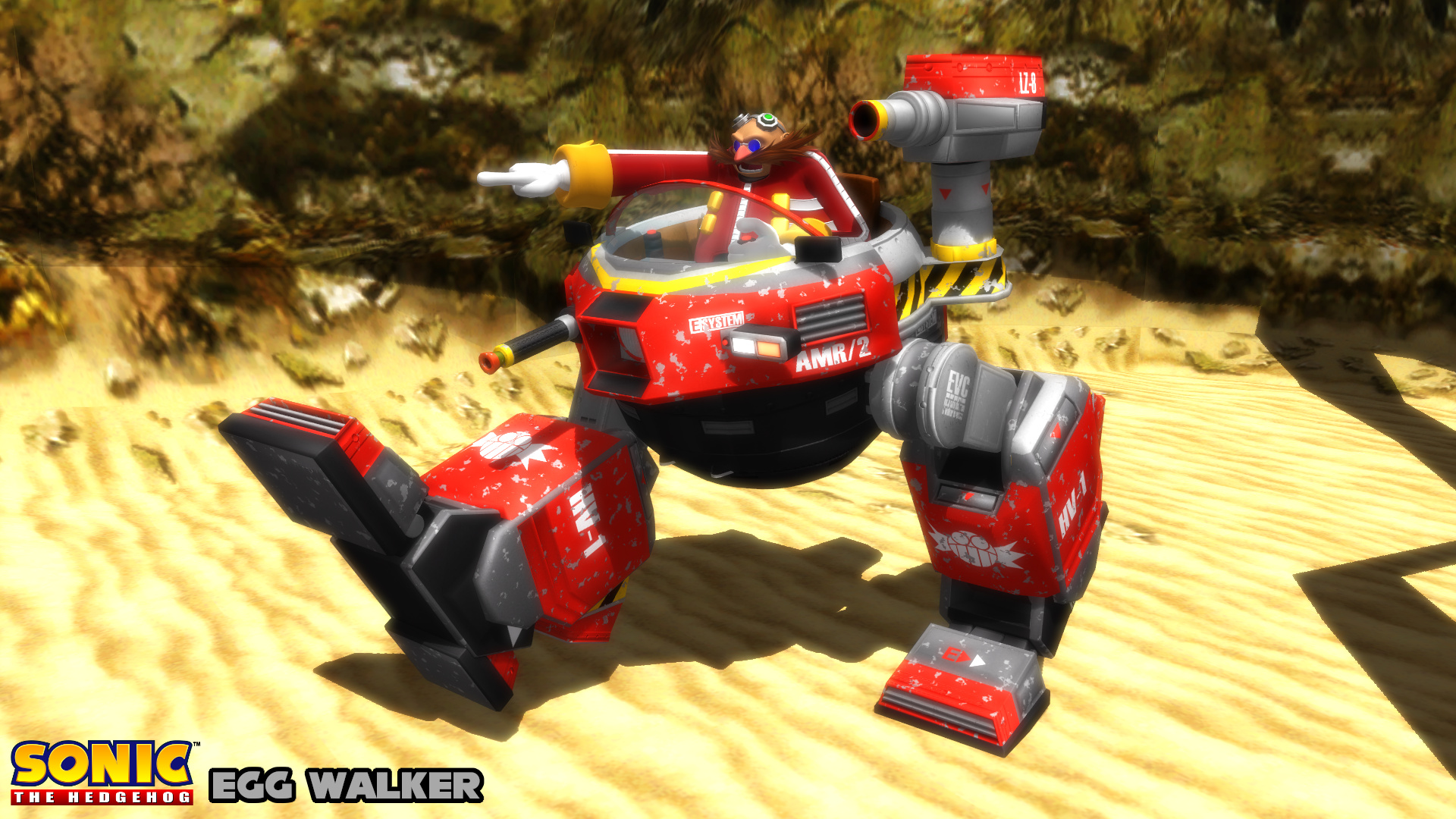 (MMD Model) Egg Walker Download by SAB64 on DeviantArt