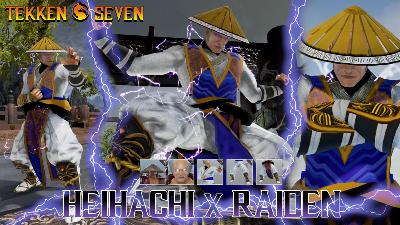 TEKKEN 7 Heihachi Raiden MKX MOD by thebigbenj on DeviantArt TEKKEN 7 Heihachi Raiden MKX MOD by thebigbenj on DeviantArt