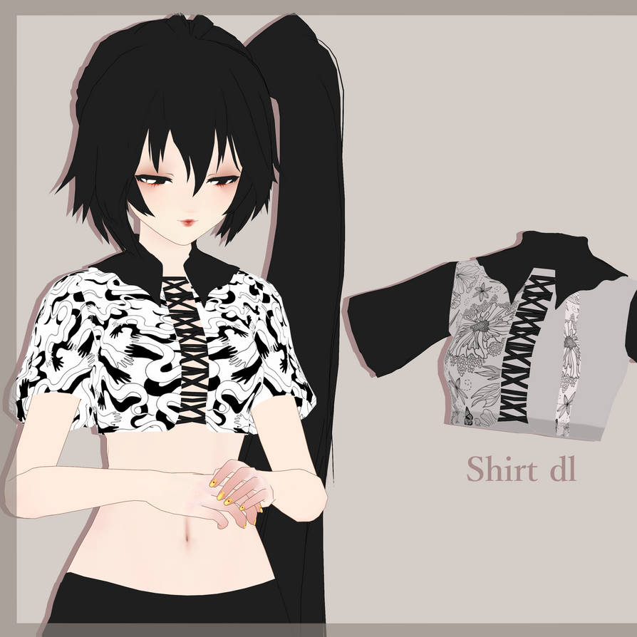 Shirt mmd dl by Miruyang on DeviantArt