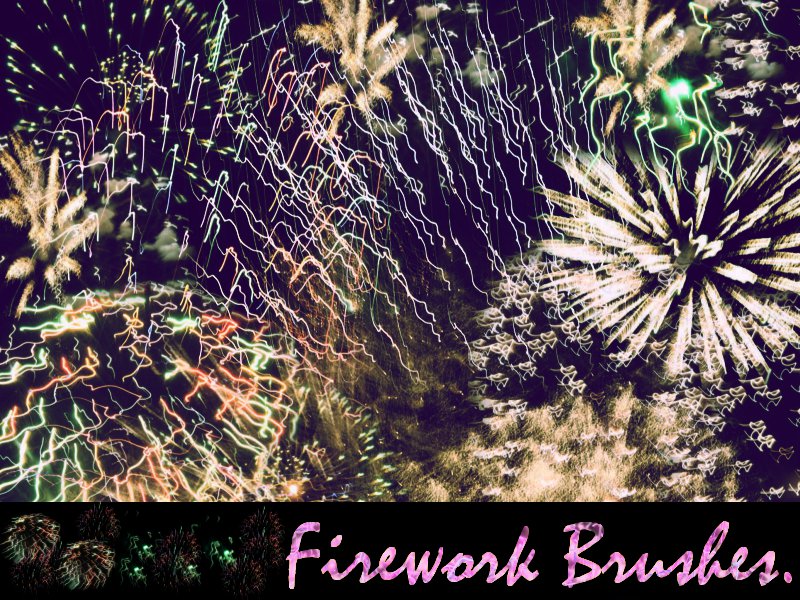 Firework Brushes