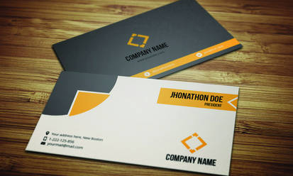 Clean Business Card