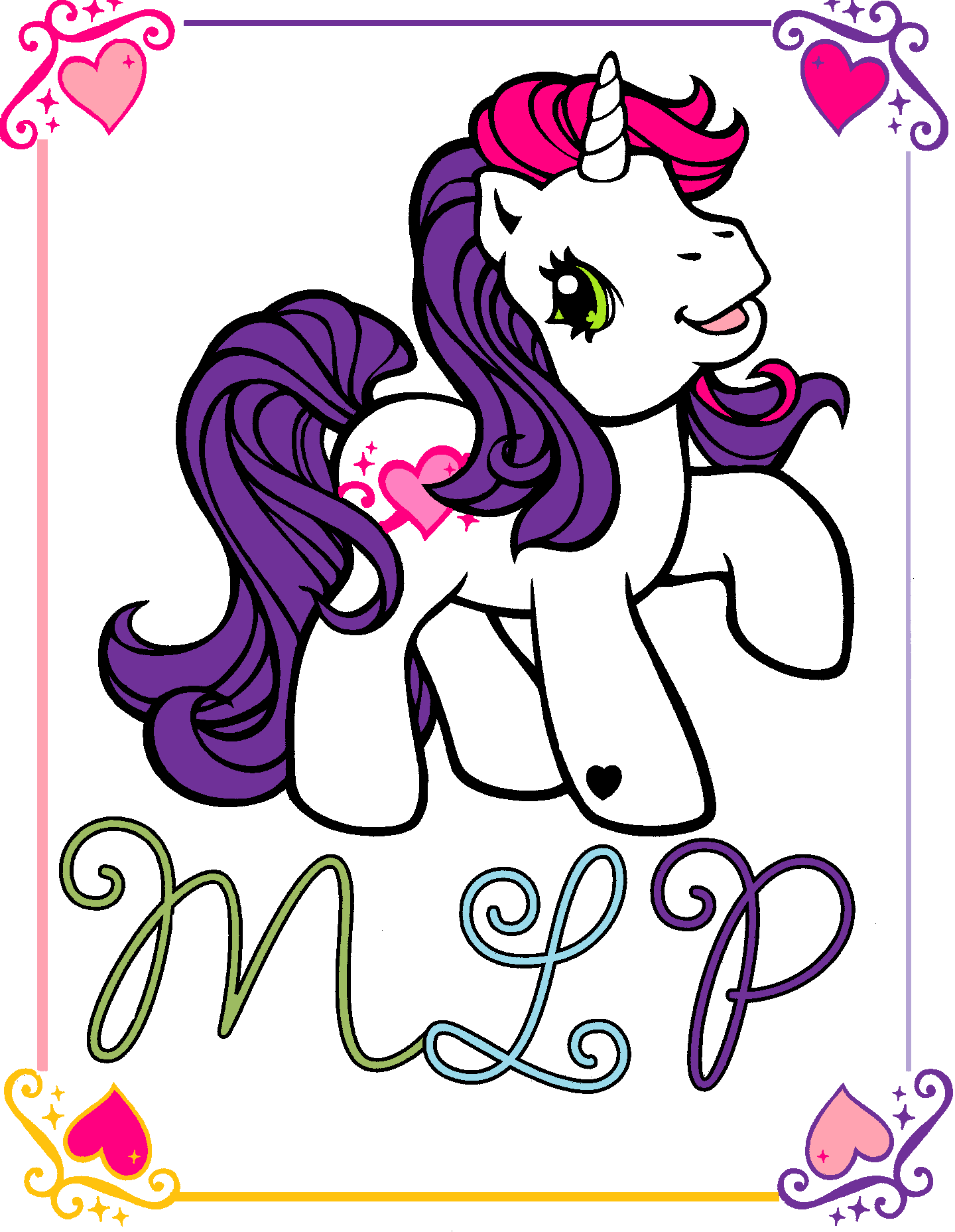 More MLP Coloring Images