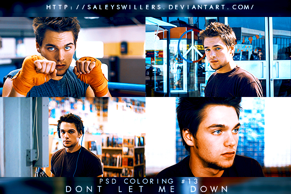 PSD COLORING #13 [DONT LET ME DOWN]