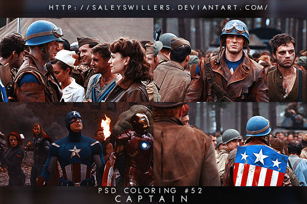 PSD COLORING #52 [CAPTAIN]