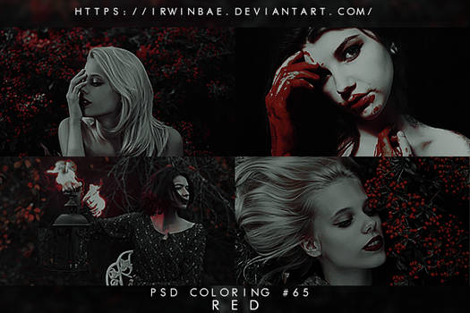 PSD COLORING #65 [RED]