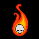 Skull on fire by Cur5ed5ide on DeviantArt