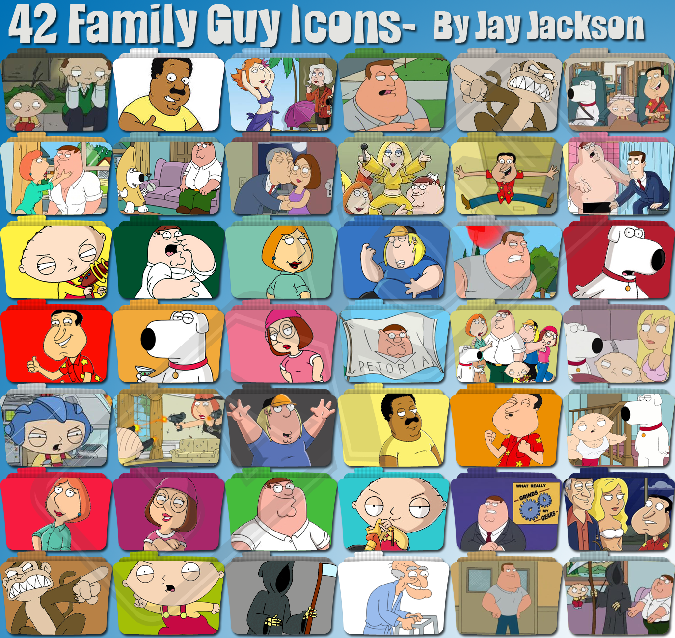 42 Family Guy Desktop Icons