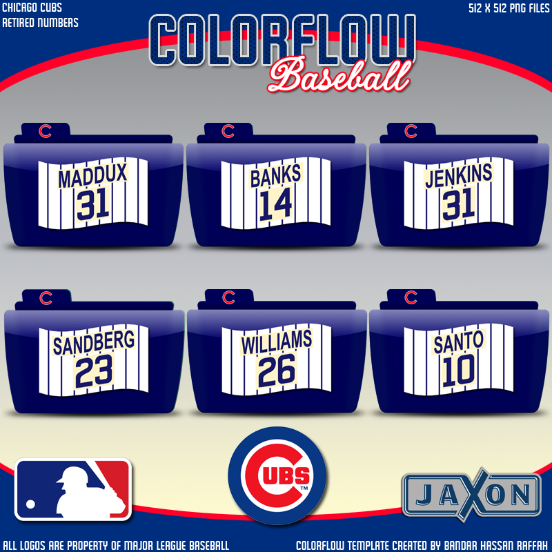 chicago cubs retired numbers