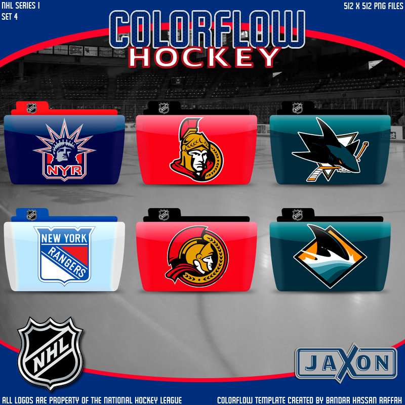 Colorflow Hockey Set 4