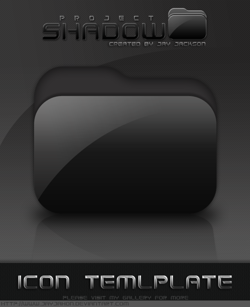 Shadow Icon Template