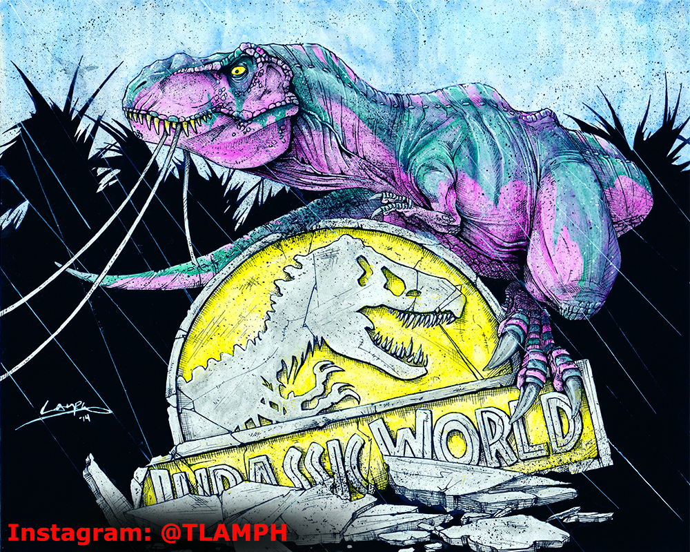 Jurassic World by lampherz on DeviantArt