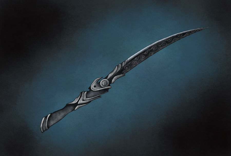 Skyrim Ebony Sword by MyEpicRilla on DeviantArt
