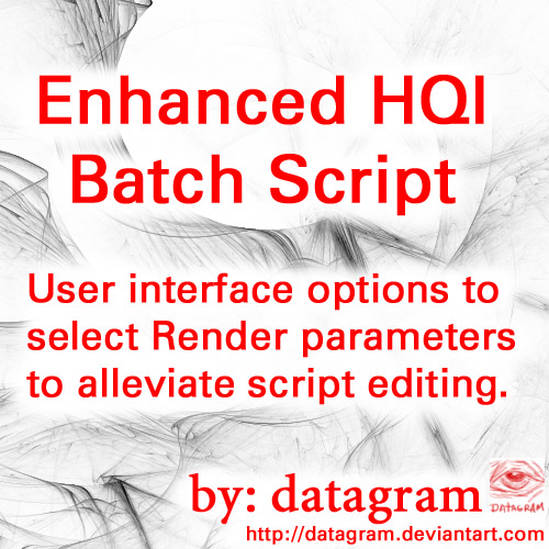 Apophysis New HQI Batch Script